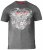 D555 Bradley T-shirt Charcoal - T-shirts - Grote Maten T-shirts Heren