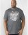 D555 Bradley T-shirt Charcoal - T-shirts - Grote Maten T-shirts Heren