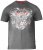 D555 Bradley T-shirt Charcoal - T-shirts - Grote Maten T-shirts Heren