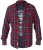 D555 Richard Long Sleeve Shirt & T-shirt Combo - Hemden - Overhemden Grote Maten Heren