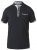 D555 SWANN Short Sleeve Stretch Polo Black - Polo shirts - Grote Maten Poloshirts Heren