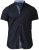 D555 Republic Short Sleeve Shirt Navy - Hemden - Overhemden Grote Maten Heren