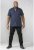 D555 Republic Short Sleeve Shirt Navy - Hemden - Overhemden Grote Maten Heren