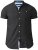 D555 Dwight Short Sleeve Shirt Black - Hemden - Overhemden Grote Maten Heren