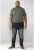 D555 Emerson T-shirt Khaki & Black - T-shirts - Grote Maten T-shirts Heren