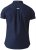 D555 Norman Short Sleeve Oxford Shirt Navy - Hemden - Overhemden Grote Maten Heren