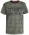 D555 NewYork Brooklyn T-shirt Khaki - T-shirts - Grote Maten T-shirts Heren