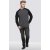 D555 Illinois Long Sleeve T-shirt Charcoal - T-shirts - Grote Maten T-shirts Heren