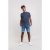 D555 Caspian T-shirt Navy - T-shirts - Grote Maten T-shirts Heren
