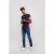 D555 Baker T-shirt Navy - T-shirts - Grote Maten T-shirts Heren