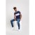 D555 Cullen T-shirt Navy - T-shirts - Grote Maten T-shirts Heren