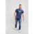 D555 Kody T-shirt Navy - T-shirts - Grote Maten T-shirts Heren