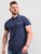D555 Rogers Printed Polo Navy - Polo shirts - Grote Maten Poloshirts Heren