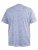 D555 Hobart LA Printed T-Shirt Blue - T-shirts - Grote Maten T-shirts Heren