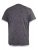 D555 Albury Black Double Layer Printed T-Shirt - T-shirts - Grote Maten T-shirts Heren