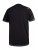 D555 Willoughby NYC Dot Printed T-Shirt Black - T-shirts - Grote Maten T-shirts Heren