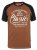 D555 Charmouth Raglan Sleeve Printed T-Shirt - T-shirts - Grote Maten T-shirts Heren