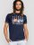 D555 PICKEMHAM Printed T-Shirt - T-shirts - Grote Maten T-shirts Heren