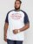 D555 SPARROW Printed T-Shirt - T-shirts - Grote Maten T-shirts Heren