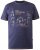 D555 DEBDEN NYC Night Skyline T-Shirt - T-shirts - Grote Maten T-shirts Heren