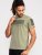 D555 Yarwell Printed T-Shirt With Sleeve Pocket - T-shirts - Grote Maten T-shirts Heren