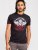 D555 Charles California Rebel Skull Printed T-Shirt - T-shirts - Grote Maten T-shirts Heren