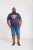 D555 Scampton Official Superman Printed T-Shirt Navy - T-shirts - Grote Maten T-shirts Heren