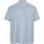 North Latitude 61116 Gemêleerd Piqué Shirt Korte Mouw Blauw - Polo shirts - Grote Maten Poloshirts Heren