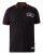 D555 Canning Chest Embroidery Polo Shirt Black - Polo shirts - Grote Maten Poloshirts Heren