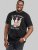 D555 SPIRIT Christmas Spirit Printed T-Shirt Black - T-shirts - Grote Maten T-shirts Heren
