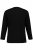 JP1880 702555 Henley T-shirt met lange mouwen Zwart - T-shirts - Grote Maten T-shirts Heren