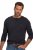 JP1880 702555 Henley T-shirt met lange mouwen Donkerblauw - T-shirts - Grote Maten T-shirts Heren
