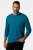 JP1880 Henley T-shirt Long Sleeve Blue - T-shirts - Grote Maten T-shirts Heren