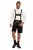 JP1880 Genuine Leather Traditional Lederhosen Shorts Black - Shorts - Grote Maten Korte Broeken Heren