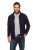 JP1880 705552 Fleecejack met opstaande kraag Donkerblauw TALL - TALL jassen - Jassen in TALL-maten