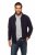 JP1880 705552 Fleecejack met opstaande kraag Donkerblauw - Sportkleding & outdoor - Sport- & Outdoorkleding Heren Grote Maten