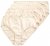 Ulla Popken 710201 Slips 5-pack Beige - Slips - 