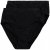 Ulla Popken 711214 Slips 2-pack Zwart - Slips - 