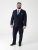 D555 Ted 4 Way Stretch Tailored Suit Jacket Navyblauw - Pakken - Grote Maten Kostuum Heren