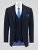 D555 Ted Colbert Navyblauw - Pakken - Grote Maten Kostuum Heren