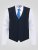 D555 Ted Gilet Navyblauw - Pakken - Grote Maten Kostuum Heren