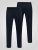D555 Ted 4 Way Stretch Tailored Trouser Navyblauw - Pakken - Grote Maten Kostuum Heren