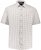 JP1880 Modern Fit Check Print Short Sleeve Shirt Grey - Hemden - Overhemden Grote Maten Heren