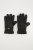 JP1880 Gloves Leather Warm Lining Black - Handschoenen - 