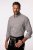 JP1880 Long Sleeve Check Print Traditional Shirt Brown - Hemden - Overhemden Grote Maten Heren