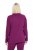 Ulla Popken 751623 Sneldrogend skishirt Roze - Skikleding - 