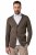 JP1880 Milano Flexnamic Gebreid colbert Kakibruin - Pakken - Grote Maten Kostuum Heren