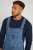 JP1880 Dungarees Denim Adjustable Straps Blue - Jeans & broeken - Jeans & Broeken Grote Maten Heren