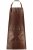 JP1880 791901 Leren schort Kastanjebruin - Schorten - 