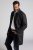 JP1880 Coat Wool Blend Water Repellent Dark Grey - Jassen - Grote Maten Herenjassen